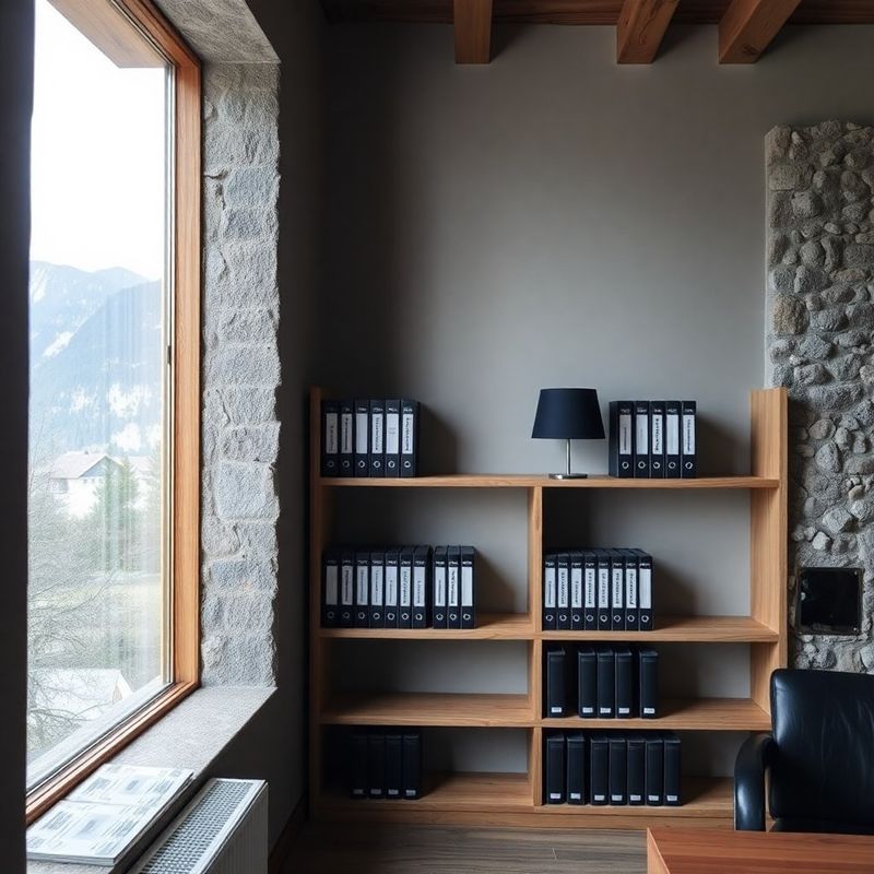 Boutique pisarna svetovalnice v Bledu z alpskim razgledom